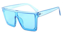 Load image into Gallery viewer, 47912 Retro One Lens Square Sunglasses Men Women Shades UV400 Vintage Glasses