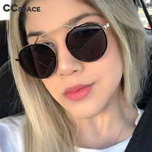 Load image into Gallery viewer, 48026 Round Retro Punk Sunglasses Men Women Brand Designer Uv400 Glasses