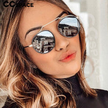 Load image into Gallery viewer, 48026 Round Retro Punk Sunglasses Men Women Brand Designer Uv400 Glasses