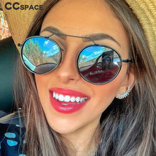 Load image into Gallery viewer, 48026 Round Retro Punk Sunglasses Men Women Brand Designer Uv400 Glasses