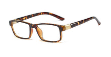 Load image into Gallery viewer, 48029 Plastic Titanium Glasses Frames Men Women Square Optical Computer Glasses