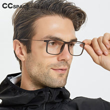 Load image into Gallery viewer, 48030 Square Retro Plastic Titanium Glasses Frames Men Women Optical Computer Glasses