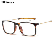 Load image into Gallery viewer, 48030 Square Retro Plastic Titanium Glasses Frames Men Women Optical Computer Glasses