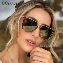 Load image into Gallery viewer, 48041 Personality Polygon Metal Sunglasses Men Women Shades UV400 Vintage Glasses