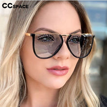 Load image into Gallery viewer, 48041 Personality Polygon Metal Sunglasses Men Women Shades UV400 Vintage Glasses