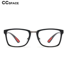 Load image into Gallery viewer, 48045 Plastic Titanium Square Cat Eye Glasses Frames Men Women Optical Computer Glasses