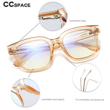 Load image into Gallery viewer, 48048 Anti-blue Light Plastic Titanium Retro Square Rivet Glasses Frames Men Women Optical Computer EyeGlasses