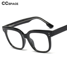 Load image into Gallery viewer, 48048 Anti-blue Light Plastic Titanium Retro Square Rivet Glasses Frames Men Women Optical Computer EyeGlasses