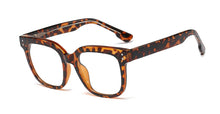 Load image into Gallery viewer, 48048 Anti-blue Light Plastic Titanium Retro Square Rivet Glasses Frames Men Women Optical Computer EyeGlasses