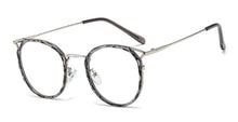 Carica l&#39;immagine nel visualizzatore di Gallery, 48051 Anti-blue Light Cat Eye Plastic Titanium Crystal Cutting Glasses Frames Men Women Optical Computer EyeGlasses
