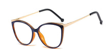 Load image into Gallery viewer, 48052 Plastic Titanium Retro Cat Eye Glasses Frames Ultralight Men Women Optical Computer Glasses