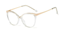 Load image into Gallery viewer, 48052 Plastic Titanium Retro Cat Eye Glasses Frames Ultralight Men Women Optical Computer Glasses