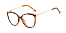 Load image into Gallery viewer, 48052 Plastic Titanium Retro Cat Eye Glasses Frames Ultralight Men Women Optical Computer Glasses