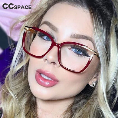 48054 Square Cat Eye Anti-blue Light Ultralight Glasses Frames Men Women Optical Computer Glasses