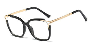48054 Square Cat Eye Anti-blue Light Ultralight Glasses Frames Men Women Optical  Computer Glasses