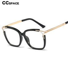 Load image into Gallery viewer, 48054 Square Cat Eye Anti-blue Light Ultralight Glasses Frames Men Women Optical Computer Glasses