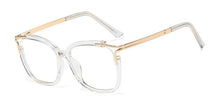 Load image into Gallery viewer, 48054 Square Cat Eye Anti-blue Light Ultralight Glasses Frames Men Women Optical  Computer Glasses