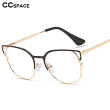 Load image into Gallery viewer, 48062 Women Cat Eye Metal Frame Glasses Frames Optical Computer Glasses