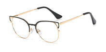 Load image into Gallery viewer, 48062 Women Cat Eye Metal Frame Glasses Frames Optical Computer Glasses