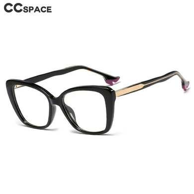 48063 Square Cat Eye Anti Blue Light Glasses Frames High Heels Shape Women Optical Computer Glasses