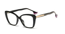 Load image into Gallery viewer, 48063 Square Cat Eye Anti Blue Light Glasses Frames High Heels Shape Women Optical Computer Glasses