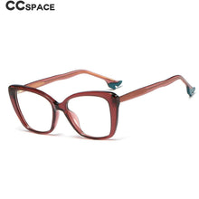 Load image into Gallery viewer, 48063 Square Cat Eye Anti Blue Light Glasses Frames High Heels Shape Women Optical Computer Glasses