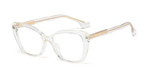 Load image into Gallery viewer, 48063 Square Cat Eye Anti Blue Light Glasses Frames High Heels Shape Women Optical Computer Glasses