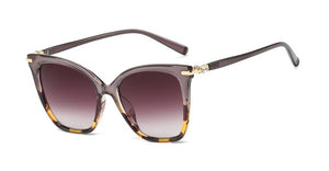 48084 Square Cat Eye Glasses Frames Women Diamond Computer Eyeglasses
