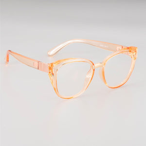 48092 Anti-blue Light Cat Eye Retro Plastic Titanium Glasses Frames Ultralight Men Women Optical Computer EyeGlasses