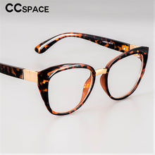 Load image into Gallery viewer, 48092 Anti-blue Light Cat Eye Retro Plastic Titanium Glasses Frames Ultralight Men Women Optical Computer EyeGlasses