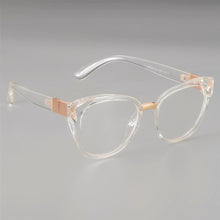 Load image into Gallery viewer, 48092 Anti-blue Light Cat Eye Retro Plastic Titanium Glasses Frames Ultralight Men Women Optical Computer EyeGlasses