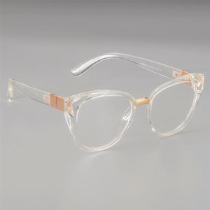 48092 Anti-blue Light Cat Eye Retro Plastic Titanium Glasses Frames Ultralight Men Women Optical Computer EyeGlasses