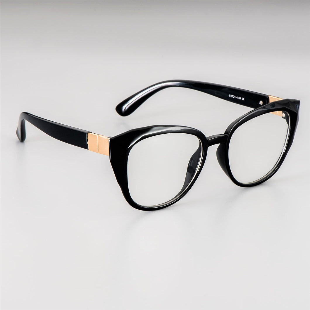 48092 Anti-blue Light Cat Eye Retro Plastic Titanium Glasses Frames Ultralight Men Women Optical Computer EyeGlasses