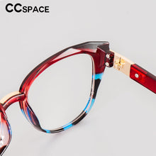Carica l&#39;immagine nel visualizzatore di Gallery, 48092 Anti-blue Light Cat Eye Retro Plastic Titanium Glasses Frames Ultralight Men Women Optical Computer EyeGlasses