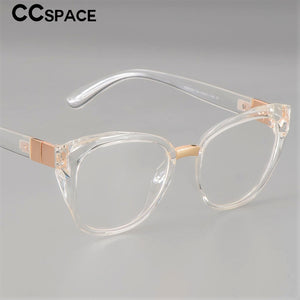 48092 Anti-blue Light Cat Eye Retro Plastic Titanium Glasses Frames Ultralight Men Women Optical Computer EyeGlasses