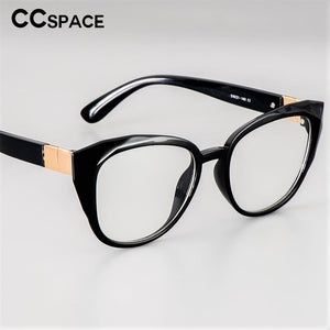 48092 Anti-blue Light Cat Eye Retro Plastic Titanium Glasses Frames Ultralight Men Women Optical Computer EyeGlasses