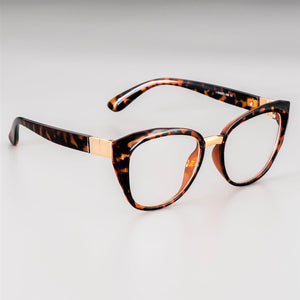 48092 Anti-blue Light Cat Eye Retro Plastic Titanium Glasses Frames Ultralight Men Women Optical Computer EyeGlasses