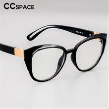 Load image into Gallery viewer, 48092 Anti-blue Light Cat Eye Retro Plastic Titanium Glasses Frames Ultralight Men Women Optical Computer EyeGlasses