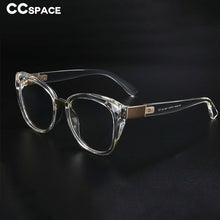 Load image into Gallery viewer, 48092 Ladies Big Frame Cat Eye Anti-Blue Ligh Retro Brand Frame Computer Glasses