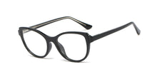 Load image into Gallery viewer, 48096 Plastic Titanium Glasses Frames Built-in Metal Legs Cat Eye Simple Ultralight Men Women Optical Computer Glasses