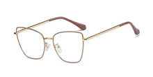 Load image into Gallery viewer, 48097 Cat Eye Irregular Ultralight Metal Glasses Frames Men Women Optical Computer Glasses