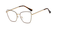 Load image into Gallery viewer, 48097 Cat Eye Irregular Ultralight Metal Glasses Frames Men Women Optical Computer Glasses