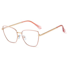 Load image into Gallery viewer, 48097 Cat Eye Irregular Ultralight Metal Glasses Frames Men Women Optical Computer Glasses