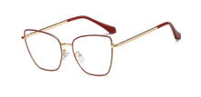 Load image into Gallery viewer, 48097 Cat Eye Irregular Ultralight Metal Glasses Frames Men Women Optical Computer Glasses