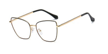 Load image into Gallery viewer, 48097 Cat Eye Irregular Ultralight Metal Glasses Frames Men Women Optical Computer Glasses