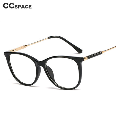 48101 Anti Blue Light Cat Eye Round Plastic Titanium Glasses Frames Men Women Optical Computer Glasses