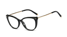 Load image into Gallery viewer, 48102 Cat Eye Rice Nail Ultralight Retro Glasses Frames Men Women Optical Computer Glasses