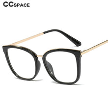 Load image into Gallery viewer, 48106 Square Anti Blue Light Glasses Frames Cat Eye Women Optical Computer Glasses