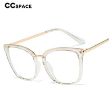 Load image into Gallery viewer, 48106 Square Anti Blue Light Glasses Frames Cat Eye Women Optical Computer Glasses