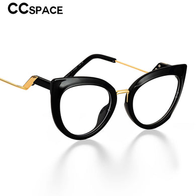48113 Cat Eye Anti-blue Light Plastic Titanium Glasses Frames Retro Ultralight Men Women Optical Computer EyeGlasses